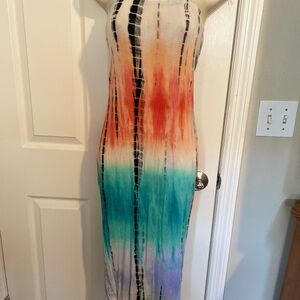 Tie-Dye Maxi Dress